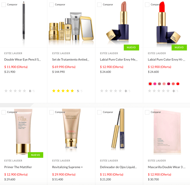 descuentos estee lauder