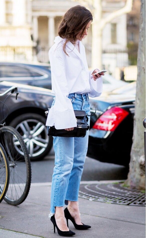 Más de 100 looks lo avalan: Jeans + Blusa Blanca: La mejor dupla de vestuario! |