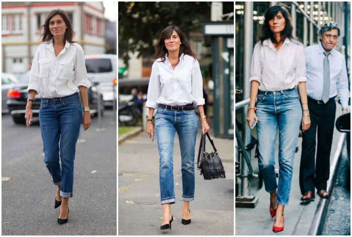 Más de 100 looks lo avalan: Jeans + Blusa Blanca: La mejor dupla de  vestuario! | Effortless Chic