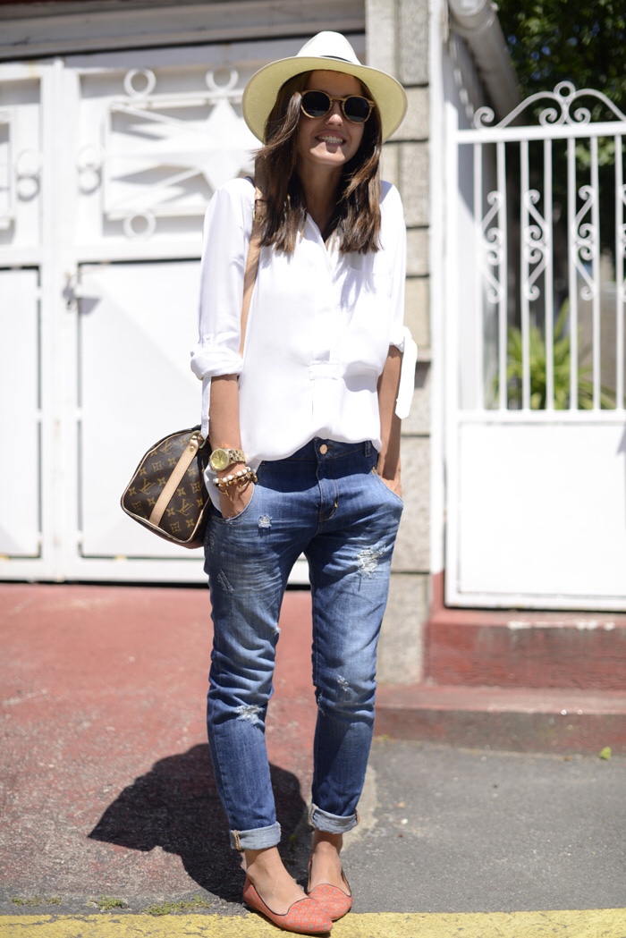 Más de 100 looks lo avalan: Jeans + Blusa Blanca: La mejor dupla vestuario! | Chic