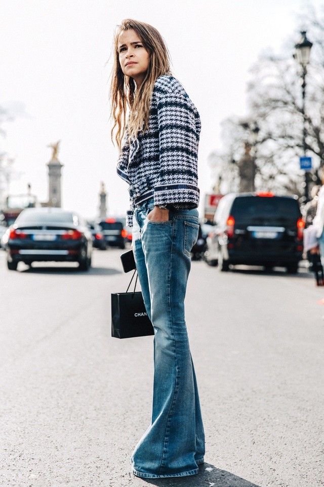 Miroslava con 1.50 de estatura comprueba que “Flared Jeans” son una súper | Chic