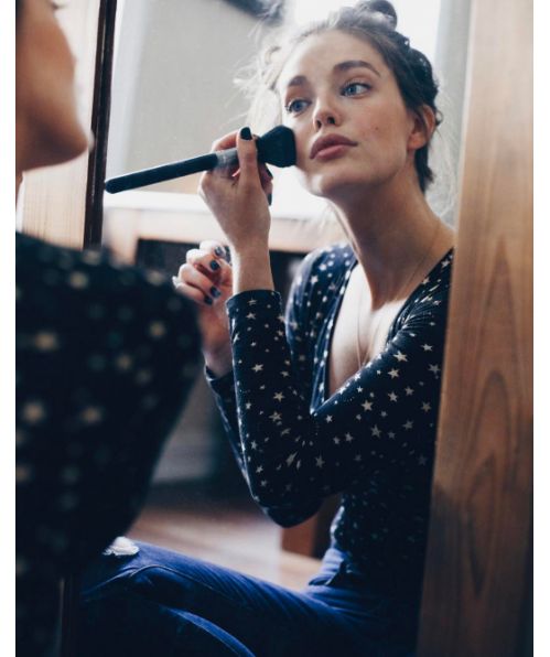 maquillaje intacto en verano