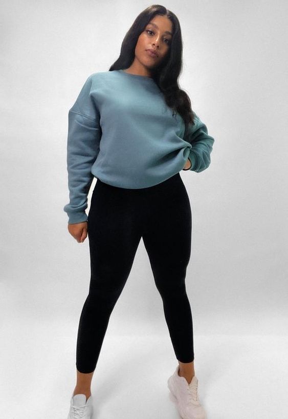cómo llevar leggings