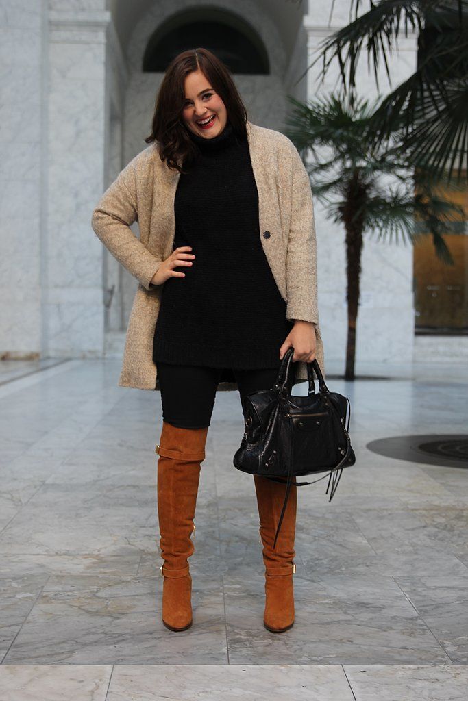 botas sobre la rodilla
