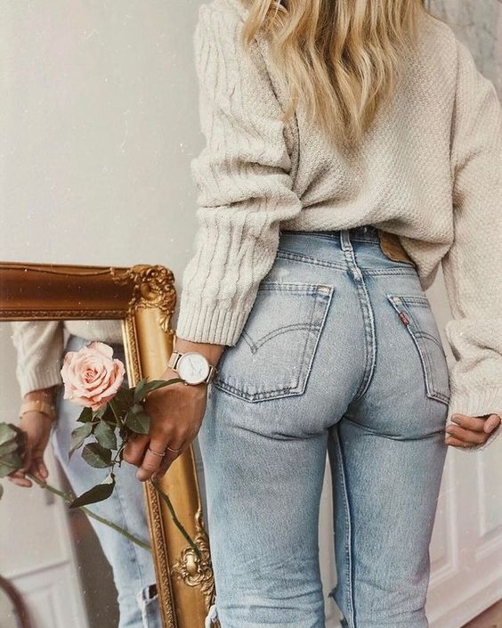 jeans wedgie de levi's
