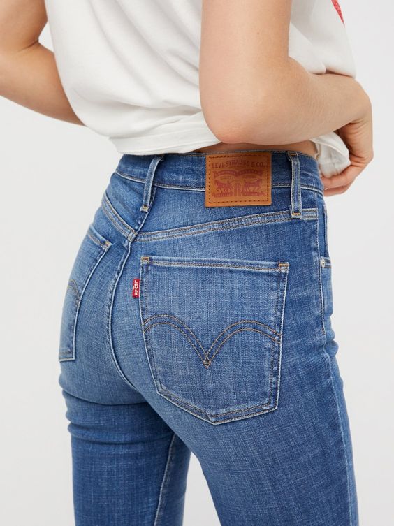 jeans wedgie de levi's
