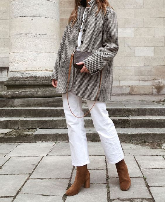 pantalones blancos en invierno