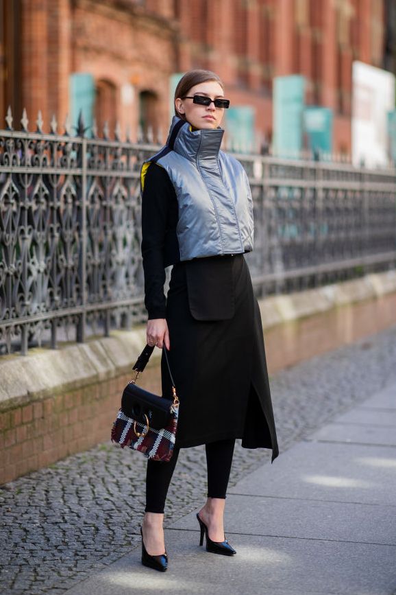 Looks con leggings negros para estar linda y cómoda Effortless Chic