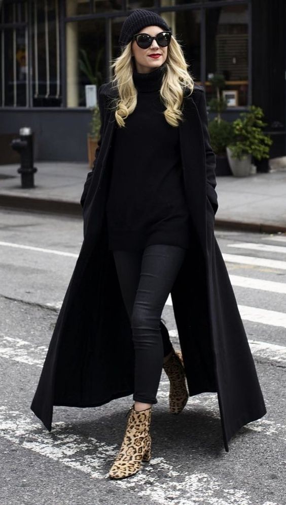 animal print en looks invernales