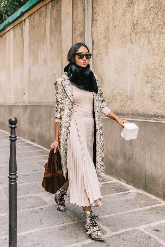 animal print en looks invernales