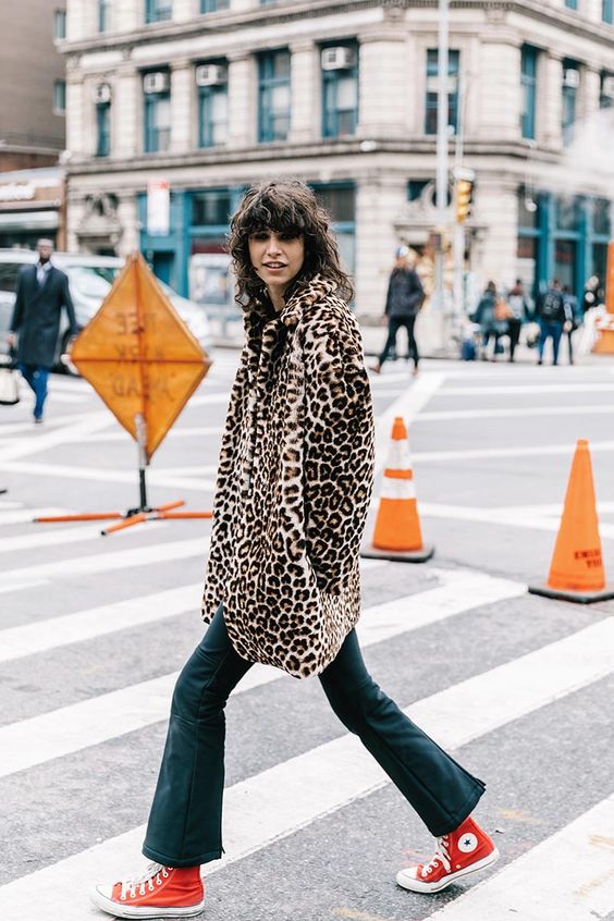 animal print en looks invernales