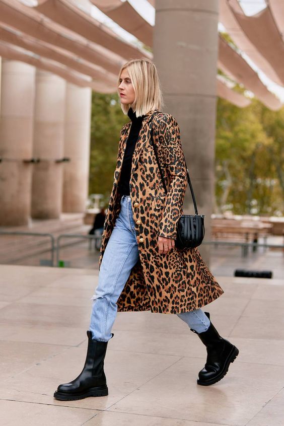 animal print en looks invernales