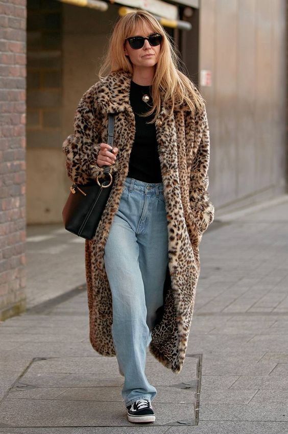 animal print en looks invernales
