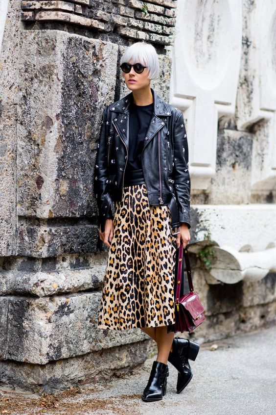 animal print en looks invernales