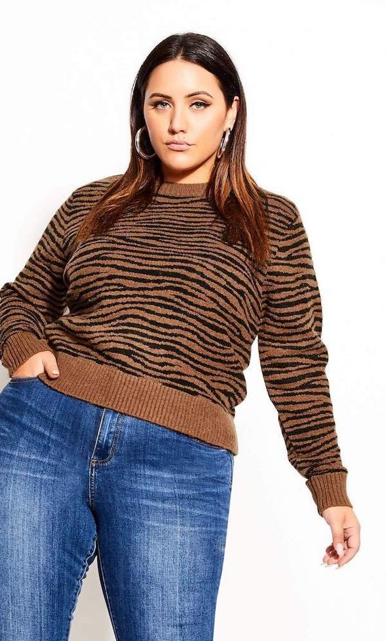 animal print en looks invernales