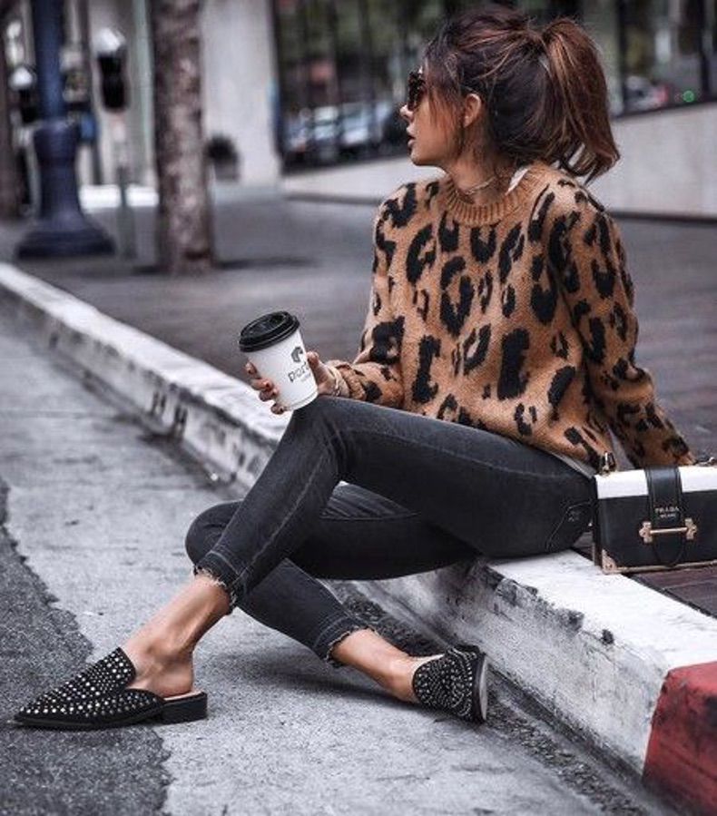 animal print en looks invernales