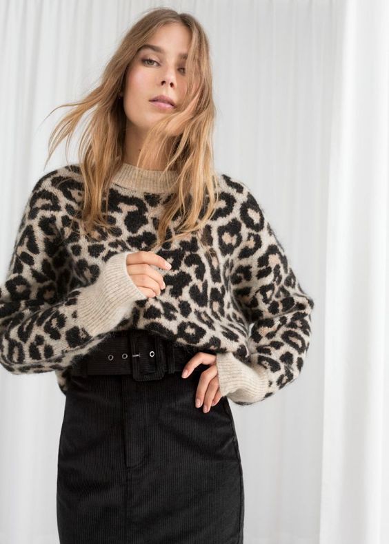 animal print en looks invernales