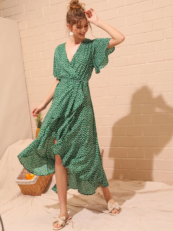 wrap dress