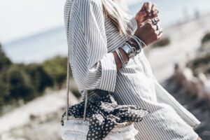 vestidos camiseros para la playa