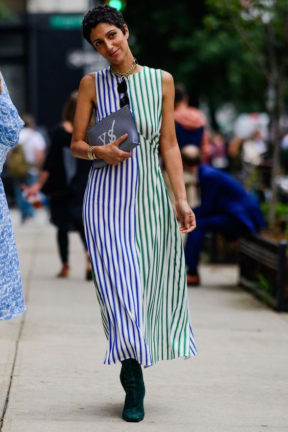 vestidos para verse más alta