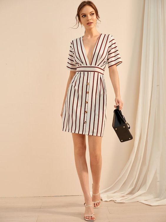 vestidos para verse más alta