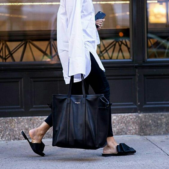 camisa blanca oversize