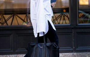 camisa blanca oversize