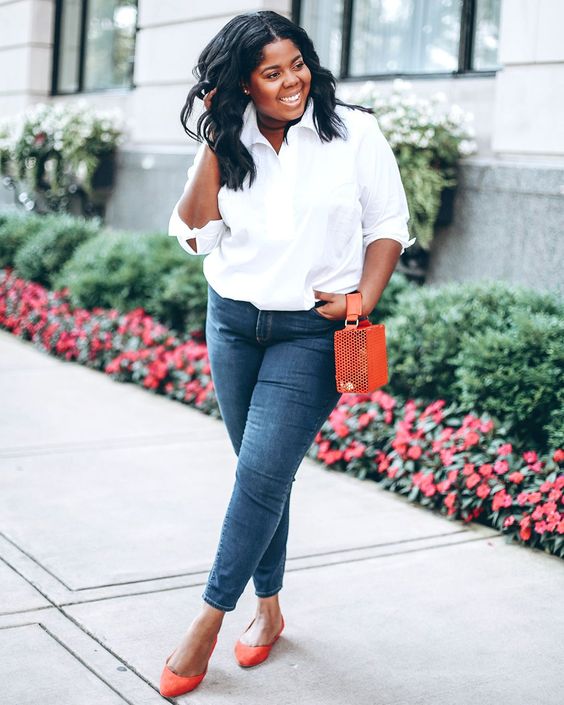 camisa blanca oversize