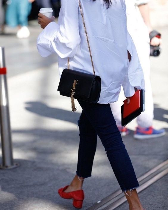 camisa blanca oversize
