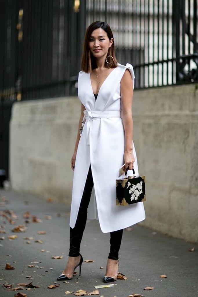 Vestido con pantalón