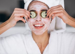 skin care glass skin